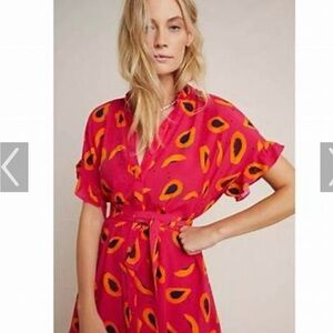 Anthropologie Vibrant Pink Women’s Dress
